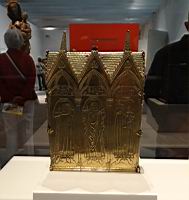 Reliquaire des saints Lucien, Maxien et Julien (Paris, Sainte Chapelle, v 1261, Argent grave, cisele, dore)(1)